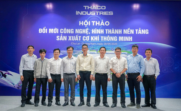 Thaco Industries: Đổi mới công nghệ hướng tới nền tảng sản xuất cơ khí thông minh